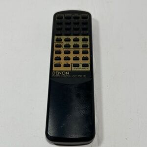 Genuine Denon RC-194 Black Remote Control